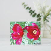 ドラゴン、タイガース、牡丹IV ポストカード (スタンド正面)