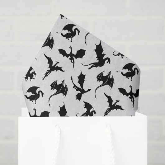 ドラゴン デコパージュ 薄葉紙 (ギフトバッグ)