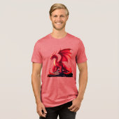 ドラゴン トライブレンドTシャツ (正面全面)