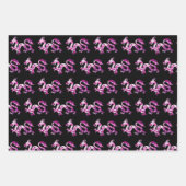 ドラゴン・トリオ ラッピングペーパーシート (正面)