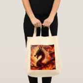 ドラゴン トートバッグ (正面(商品))