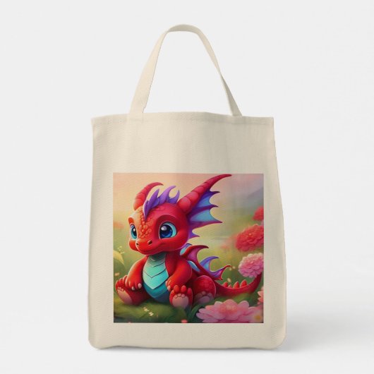 ドラゴン トートバッグ (裏面)