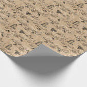 ドラゴン&ナイツラッピング紙 ラッピングペーパー (角)