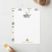 ドラゴン ナイツ おとぎ話 中世のお城 ノートカード (正面/裏面インサイチュ)