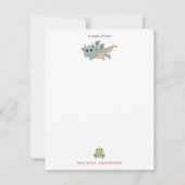 ドラゴン ナイツ フェアリーテイル 中世のお城 ノートカード (正面)