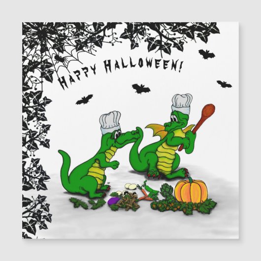 ドラゴン – ハッピーハローウィン!今日は調理師 (正面)