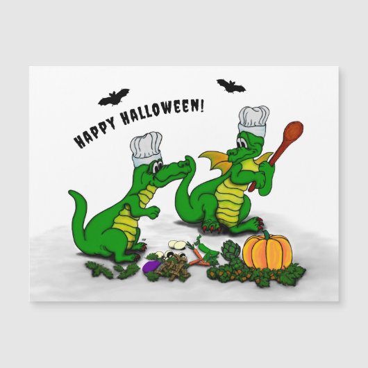 ドラゴン – ハッピーハローウィン!今日は調理師 (正面)