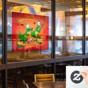 ドラゴン – ハッピーハローウィン!今日は調理師 ウィンドウサイン