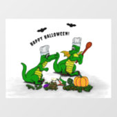 ドラゴン – ハッピーハローウィン!今日は調理師 ウィンドウサイン (シート)