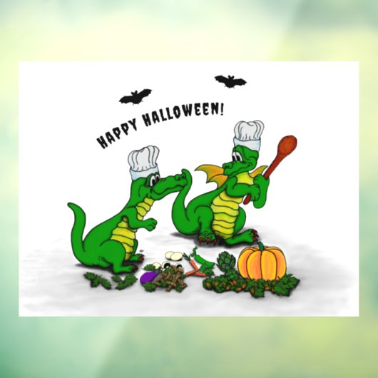 ドラゴン – ハッピーハローウィン!今日は調理師 ウィンドウサイン (シート3)