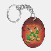 ドラゴン – ハッピーハローウィン!今日は調理師 キーホルダー (正面左)