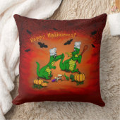 ドラゴン – ハッピーハローウィン!今日は調理師 クッション (ブランケット)