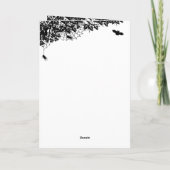 ドラゴン – ハッピーハローウィン!今日は調理師 ノートカード (裏面)