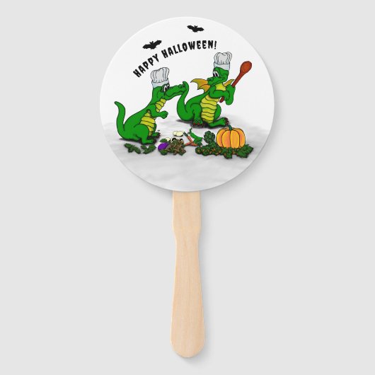 ドラゴン – ハッピーハローウィン!今日は調理師 ハンドファン (正面)