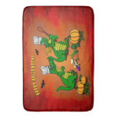 ドラゴン – ハッピーハローウィン!今日は調理師 バスマット (正面縦)