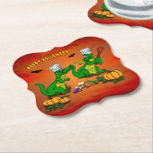 ドラゴン – ハッピーハローウィン!今日は調理師 ペーパーコースター (アングル)