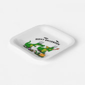 ドラゴン – ハッピーハローウィン!今日は調理師 ペーパープレート (傾斜あり)