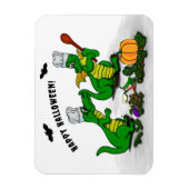 ドラゴン – ハッピーハローウィン!今日は調理師 マグネット (縦)