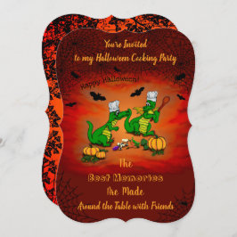 ドラゴン – ハッピーハローウィン!今日は調理師 招待状