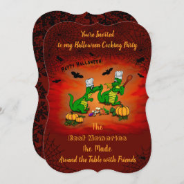ドラゴン – ハッピーハローウィン!今日は調理師 招待状