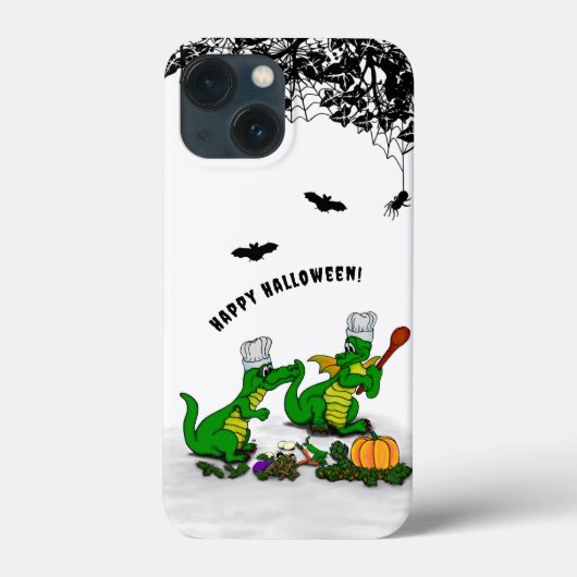 ドラゴン – ハッピーハローウィン!今日は調理師 Case-Mate iPhoneケース (裏面)
