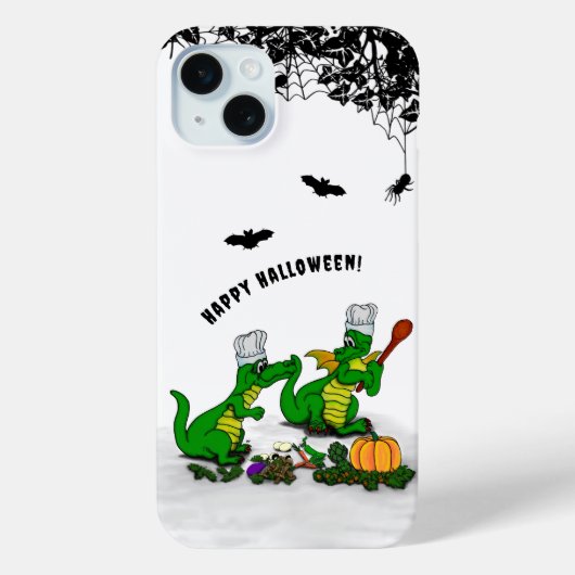 ドラゴン – ハッピーハローウィン!今日は調理師 Case-Mate iPhoneケース (裏面)