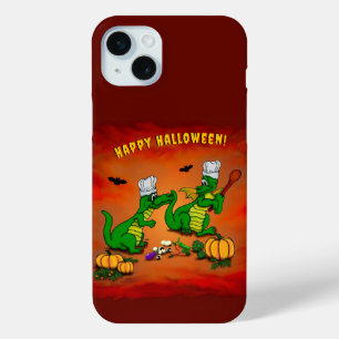 ドラゴン – ハッピーハローウィン!今日は調理師 iPhone 15 MINIケース