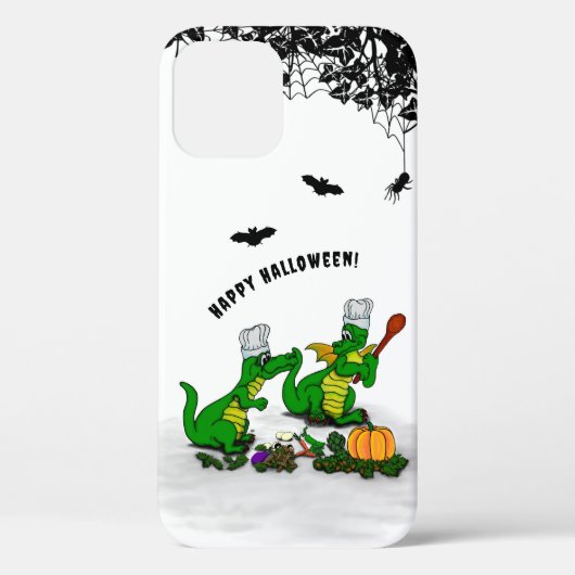 ドラゴン – ハッピーハローウィン!今日は調理師 Case-Mate iPhoneケース (裏面)