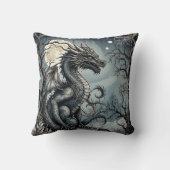 ドラゴン・バイ・ムーンライト クッション (裏面)