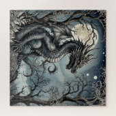 ドラゴン・バイ・ムーンライト ジグソーパズル (横)