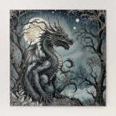 ドラゴン・バイ・ムーンライト ジグソーパズル (縦)