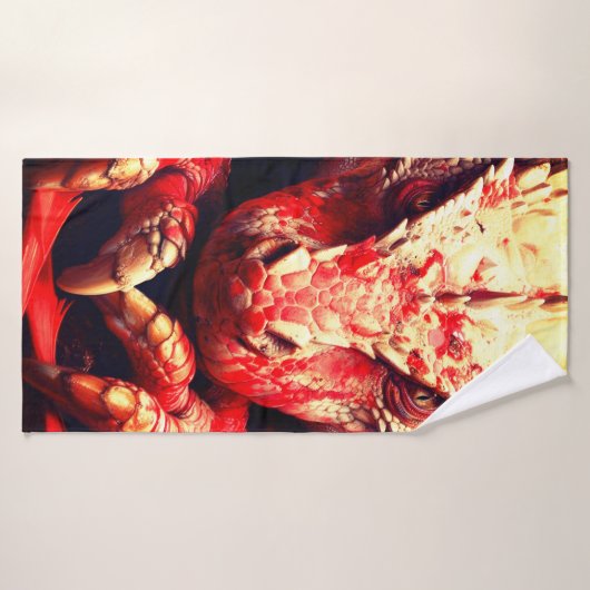 ドラゴン バスタオル (バスタオル)