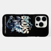 ドラゴン&フェアリー&ファンタジーブックラバー引用文 Case-Mate iPhoneケース (裏面 (横))