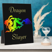 ドラゴン フォトプラーク (側面)