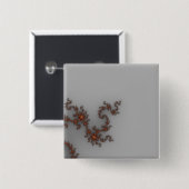 ドラゴン – フラクタル 缶バッジ (正面&裏面)