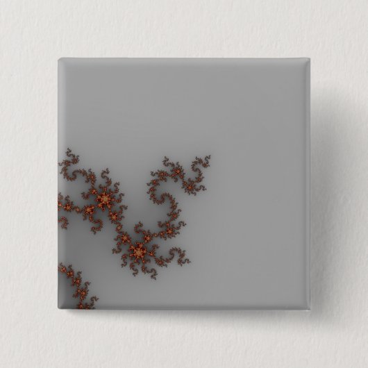 ドラゴン – フラクタル 缶バッジ (正面)