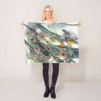 ドラゴン フリースブランケット