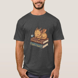 ドラゴン ブリュー 面白い 本の虫 コーヒー ステッカー Tシャツ