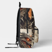 ドラゴン プリントバックパック (左)