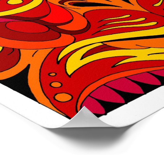 ドラゴン ポスター (角)