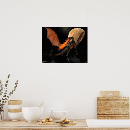 ドラゴン！ ポスター (キッチン)
