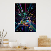 ドラゴン ポスター (キッチン)