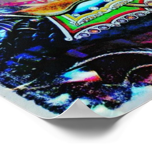 ドラゴン ポスター (角)