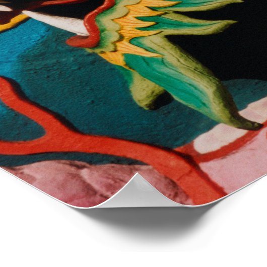 ドラゴン ポスター (角)