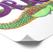 ドラゴン ポスター (角)