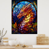 ドラゴン ポスター (キッチン)