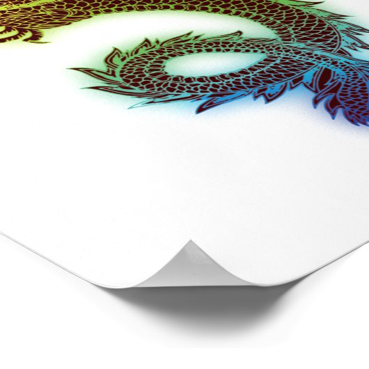 ドラゴン ポスター (角)