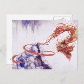 ドラゴン ポストカード (正面/裏面)