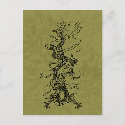ドラゴン ポストカード (正面)