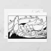 ドラゴン ポストカード (正面/裏面)